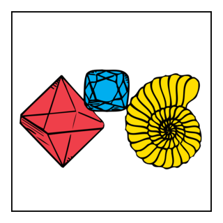 Mineralien Logo PNG Vector