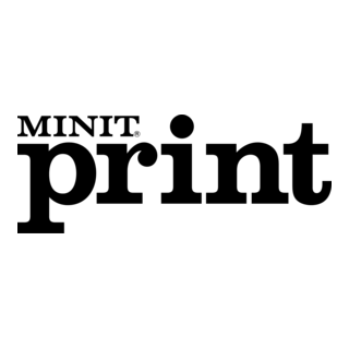 Minit Print Logo PNG Vector