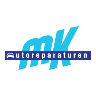 MK Autoreparaturen Logo PNG Vector