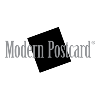 Modern Postcard Logo PNG Vector