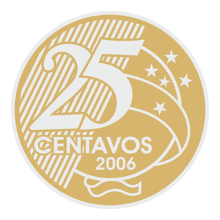 MOEDA - 25 CENTAVOS - COIN - DINHEIRO - MONEY Logo PNG Vector