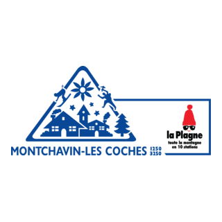 Montchavin-Les Coches Logo PNG Vector