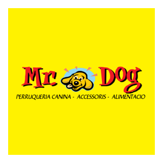 Mr. Dog Logo PNG Vector
