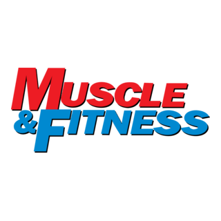 Muscle & Fitness Logo PNG Vector