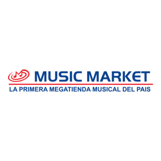 Music Market Logo PNG Vector