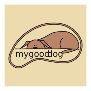 My Good Dog Logo PNG Vector