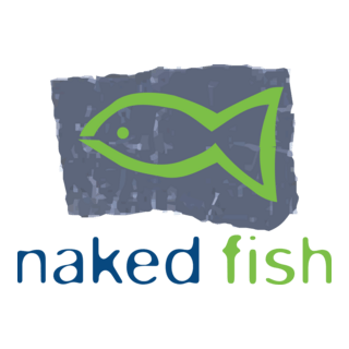 Naked Fish Logo PNG Vector