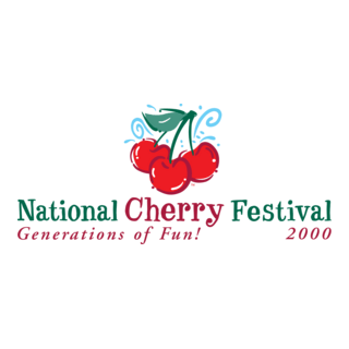 National Cherry Festival Logo PNG Vector