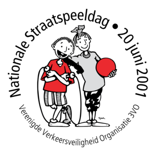 Nationale Straatspeeldag - 20 juni 2001 Logo PNG Vector