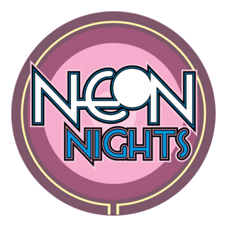 Neon Nights Logo PNG Vector