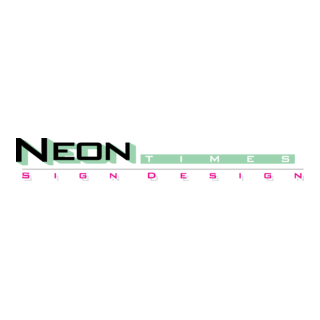 Neon Times Logo PNG Vector