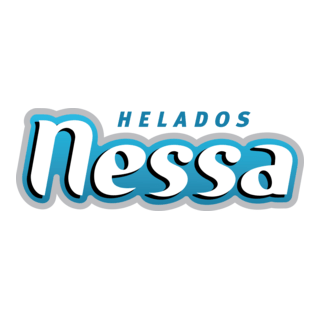 Nessa helados Logo PNG Vector