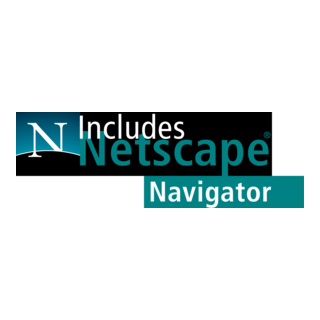 Netscape Navigator Included Logo PNG Vector
