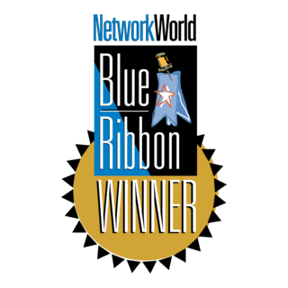 NetworkWorld Blue Ribbon Winner Logo PNG Vector