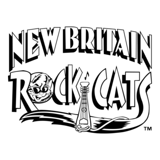 New Britain Rock Cats Logo PNG Vector