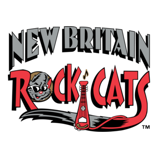 New Britain Rock Cats Logo PNG Vector