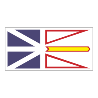 Newfoundland and Labrador Flag Logo PNG Vector