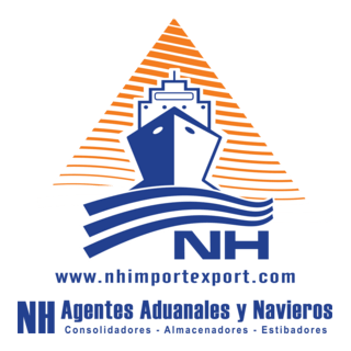 NH Agentes Aduanales y Navieros Logo PNG Vector