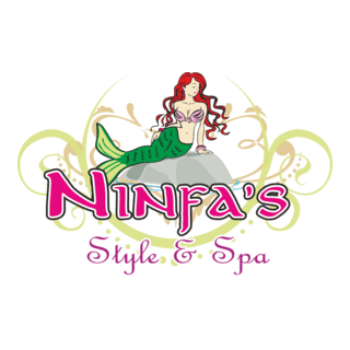 Ninfa's Style and Spa Logo PNG Vector