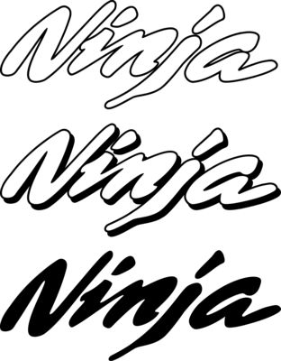 Ninja Logo PNG Vector