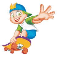 MENINO NO SKATE - XUXA Logo PNG Vector