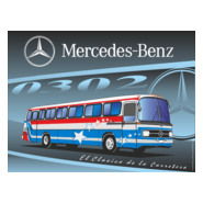 MERCEDES BENZ 0302 Logo PNG Vector