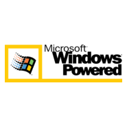 Microsoft Windows Powered Logo PNG Vector