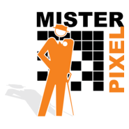 Mister Pixel Logo PNG Vector