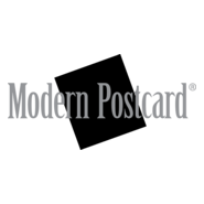 Modern Postcard Logo PNG Vector