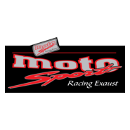 Moto Sport Racing Exaust Logo PNG Vector