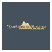 Mountains & Streams Logo PNG Vector