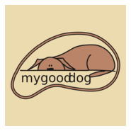 My Good Dog Logo PNG Vector