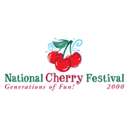 National Cherry Festival Logo PNG Vector