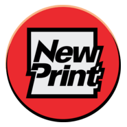 New Print Logo PNG Vector