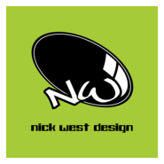 Nick West Design Logo PNG Vector