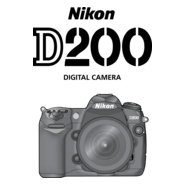 Nikon D200 Logo PNG Vector